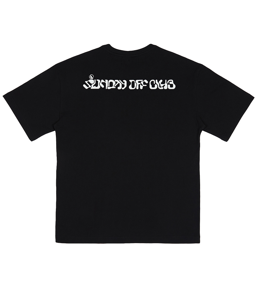 Number 3 Logo T-Shirt - Black