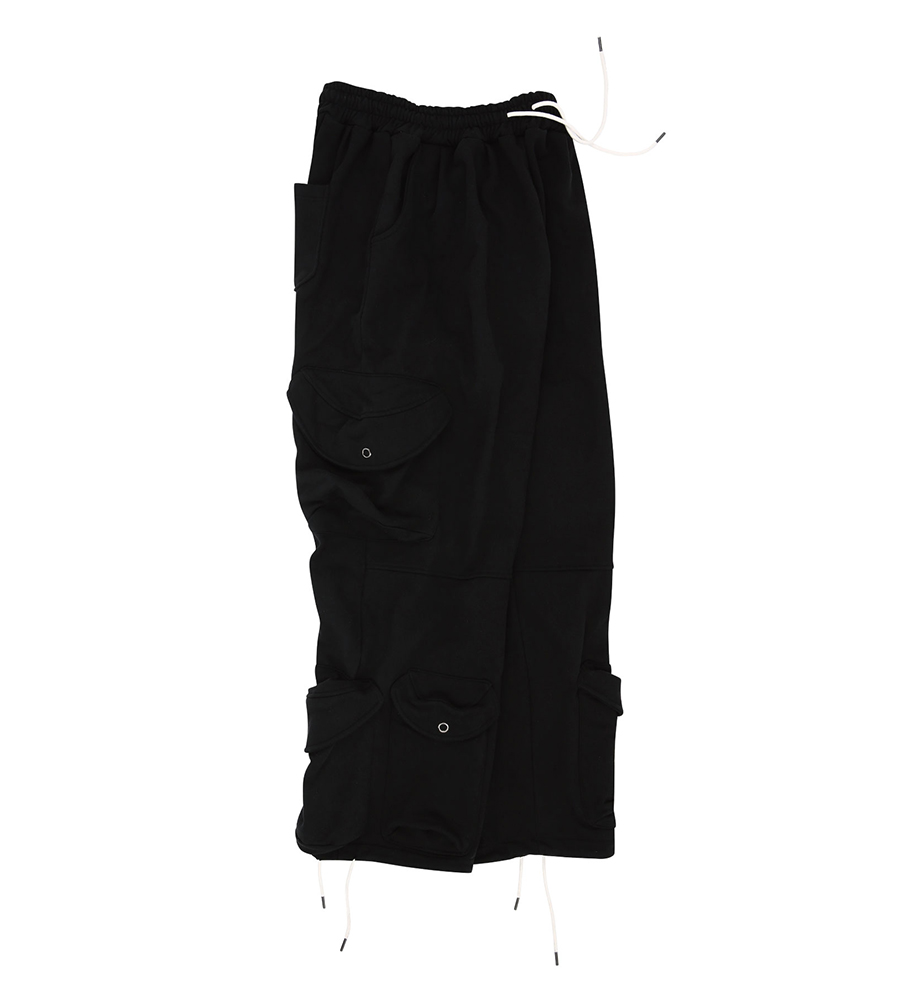 Baggy cargo pants - Black