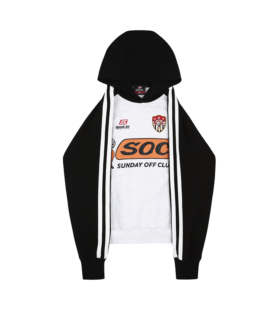 Soc soccer hoodie - Black