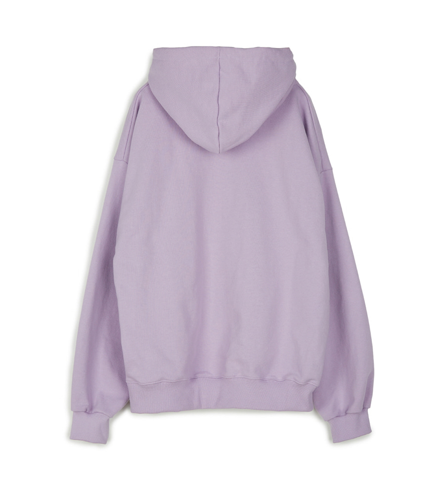 THE WITCH’s Heavy Weight Fleece Hoodie - Mauve Purple