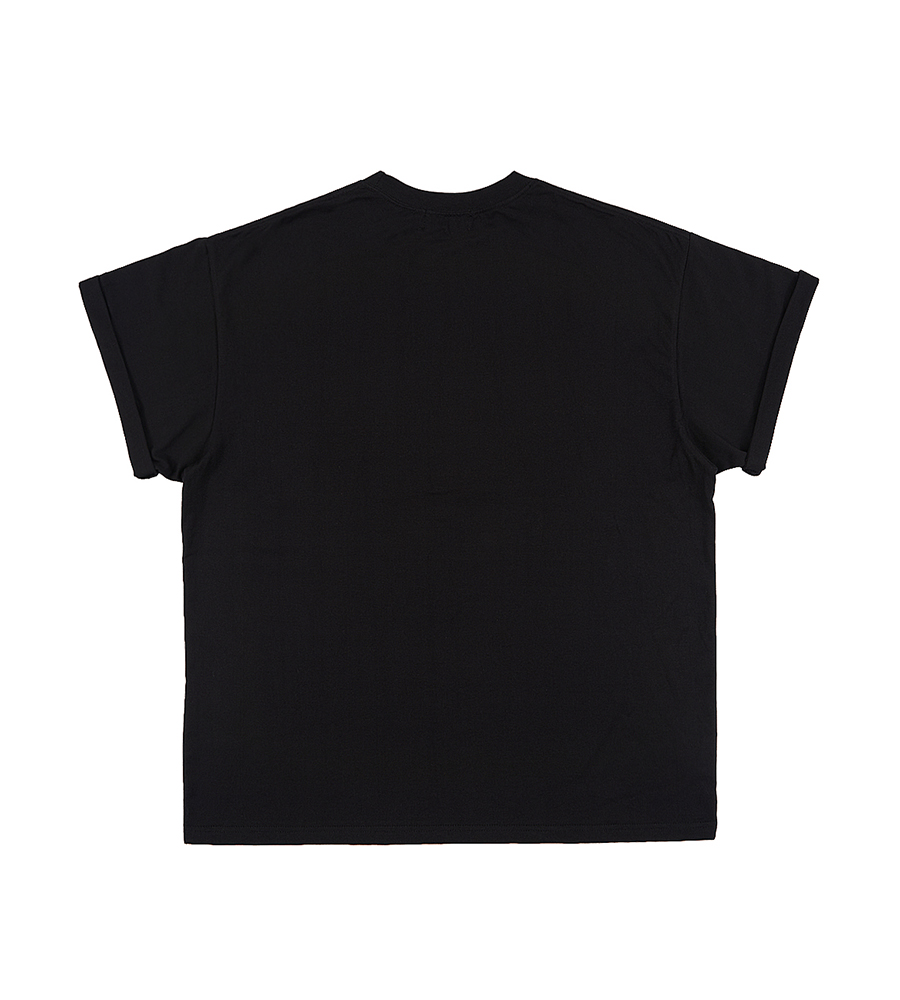 &#039;APOSTLE OF GOD&#039; Oversized T-shirt - Black